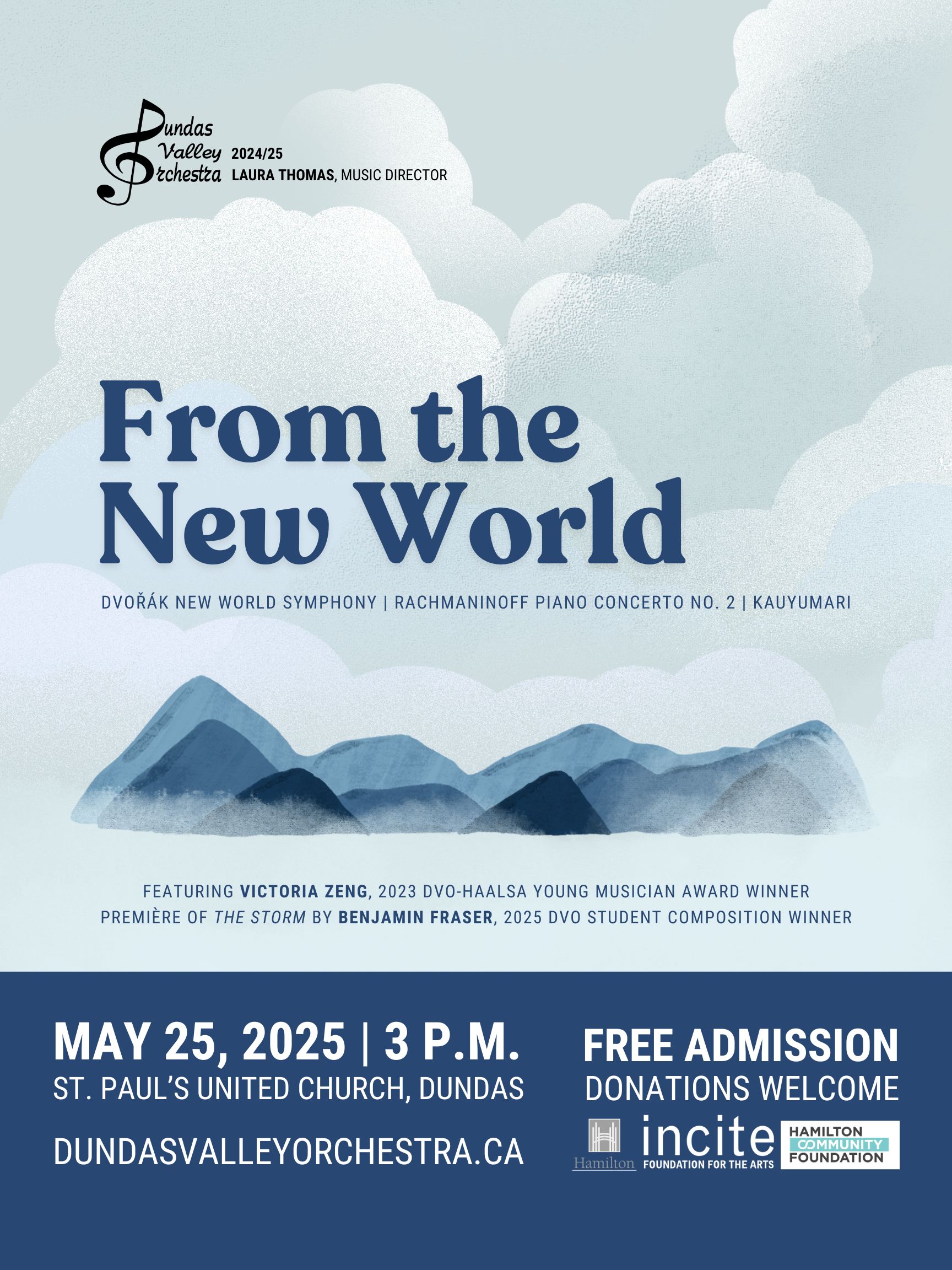 From The New World concert poster